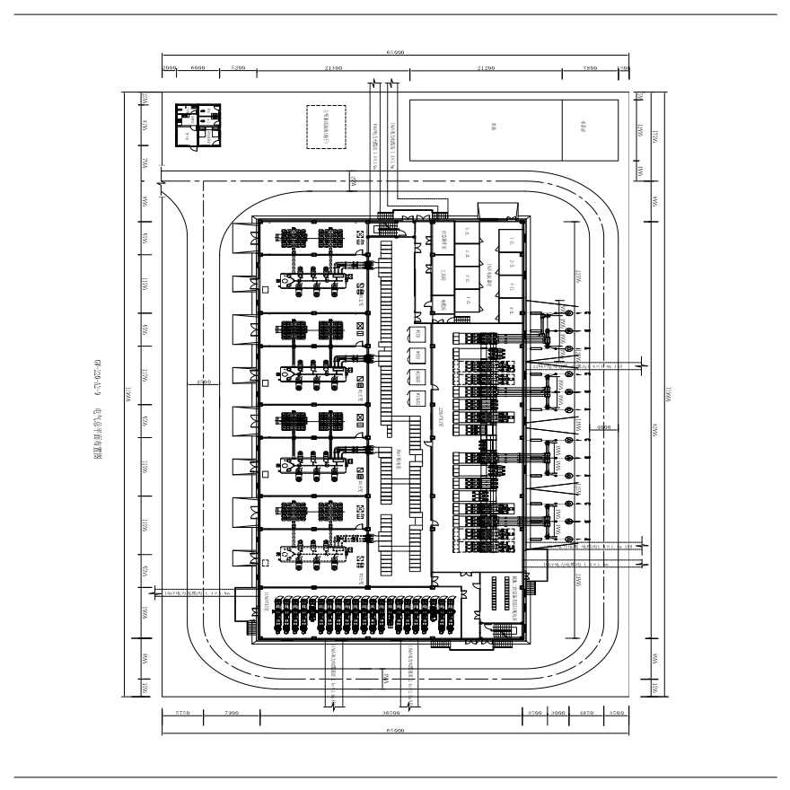 220-A2-9--电气总平面布置图-图一