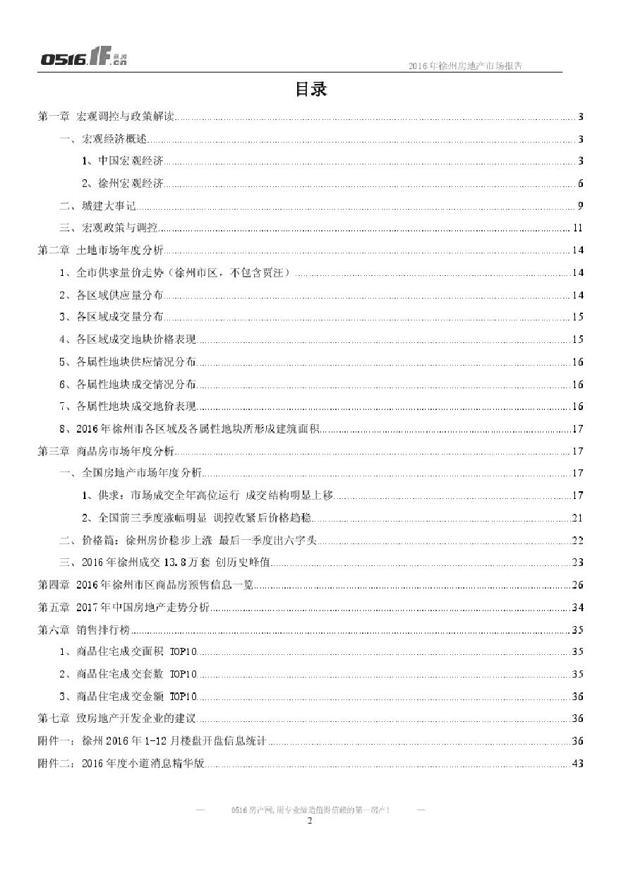 2016徐州房地产市场年报.pdf-图二