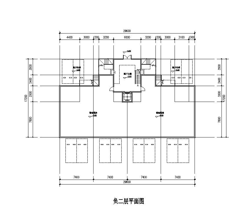 61F洋房户型结构设计图