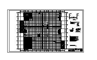 5层框架结构医技综合楼结构施工CAD图-图二