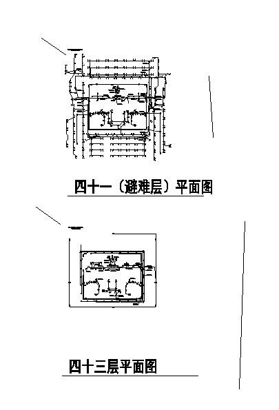 某办公建筑一层照明平面图