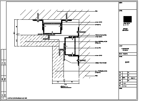 结构墙表面木饰面结构图 (1).-图一