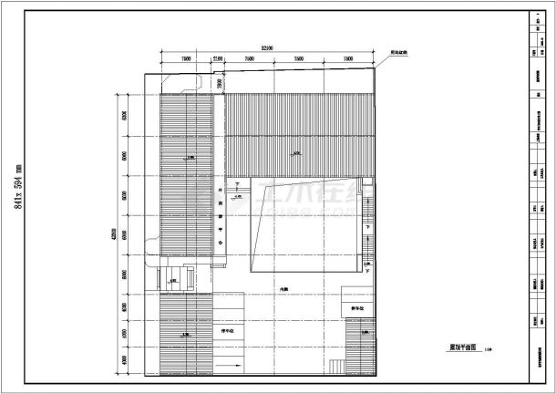 北京某古典建筑施工设计全套CAD图-图一