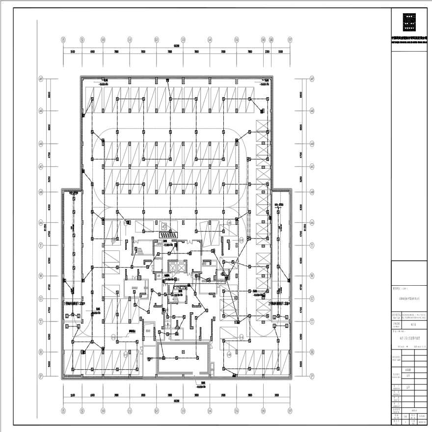 讯施-地下室-ES-W-QP004-地下二层火灾报警平面图-图一
