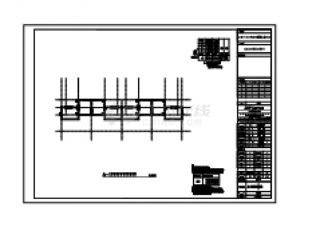 某项目楼板平法施工图CAD图-图一