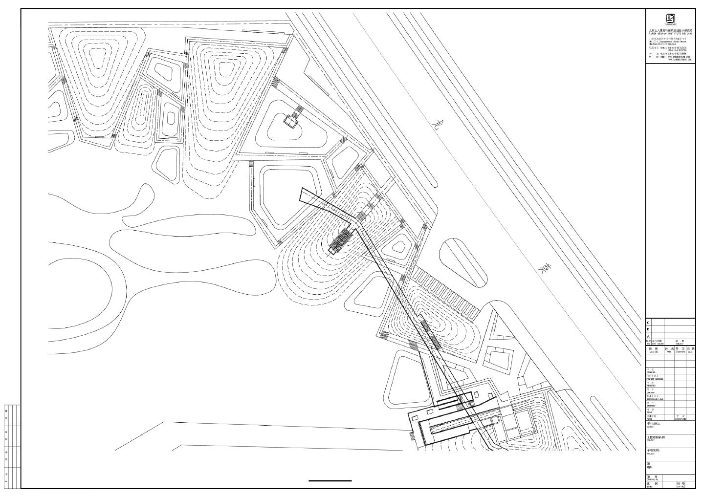 哈尔滨群力施工图-FS04-1～10竖向设计CAD图