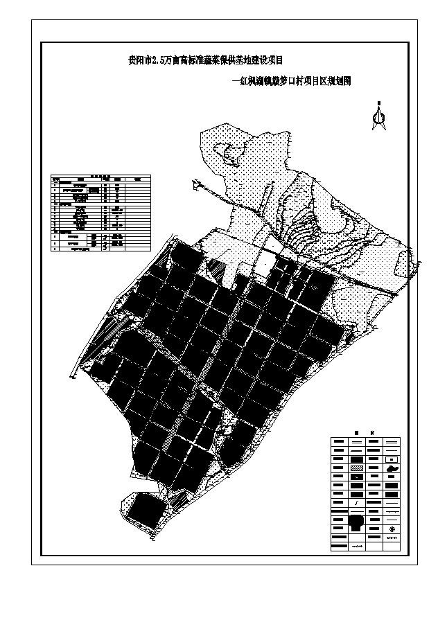 红枫湖镇簸箩口村规划图