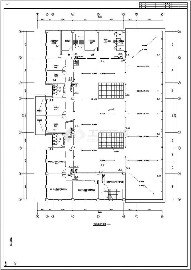 桂苑12号楼工程给排水及水灭火系统计施工图-图二