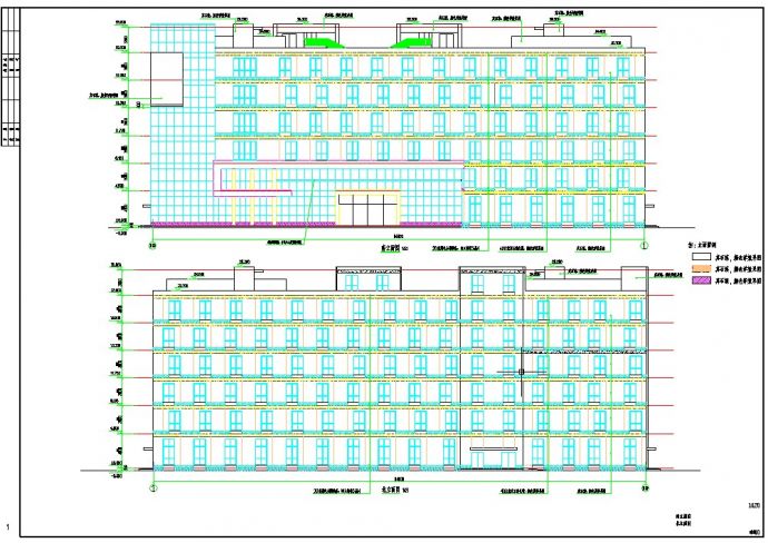 某厂房科研楼建筑设计施工图_图1