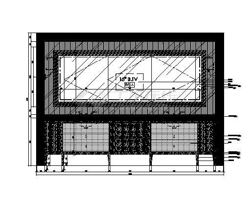 长沙保利国际广场K1户型样板间施工图-图二