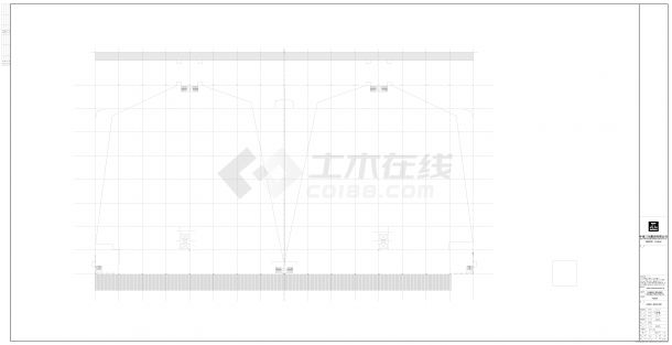 山东济南仓库项目-1，2号双层库建筑施工图CAD-图一