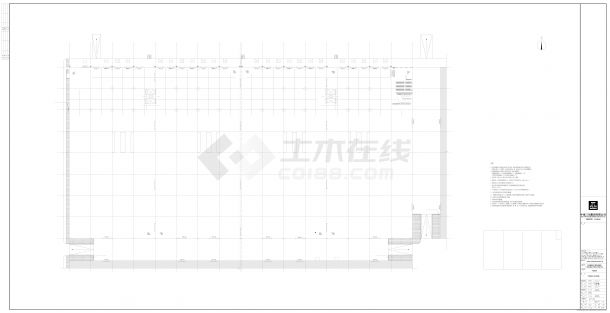 山东济南仓库项目-1，2号双层库建筑施工图CAD-图二