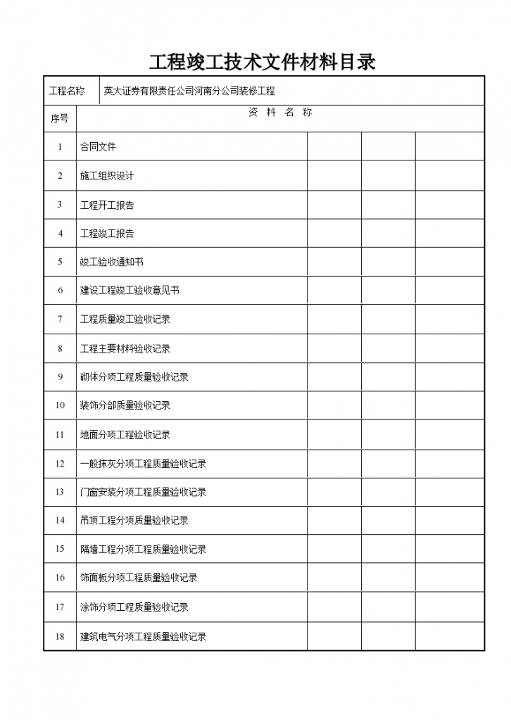 英大证券有限责任公司河南分公司装修工程-图二