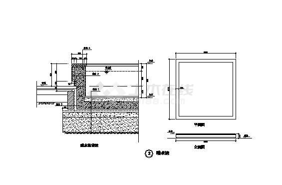 园凳平面设计方案图-图二