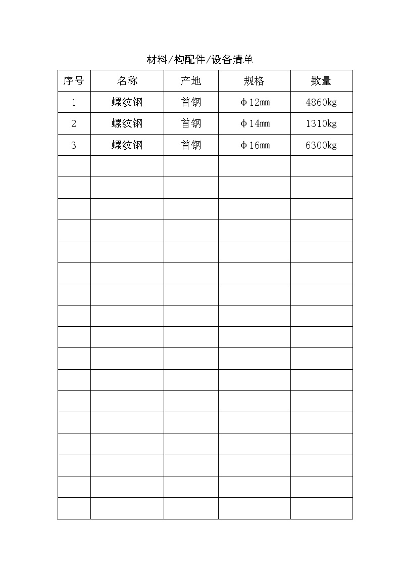 工程材料报审表 钢筋报审.doc-图二