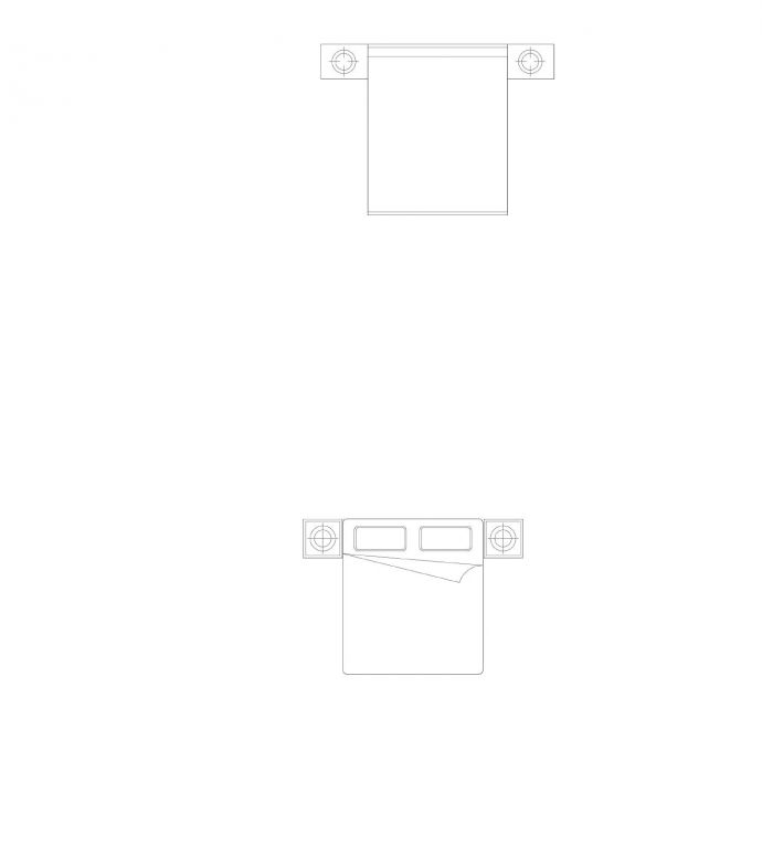 CAD图库床品合集平面图（152个块，有遮罩）_图1
