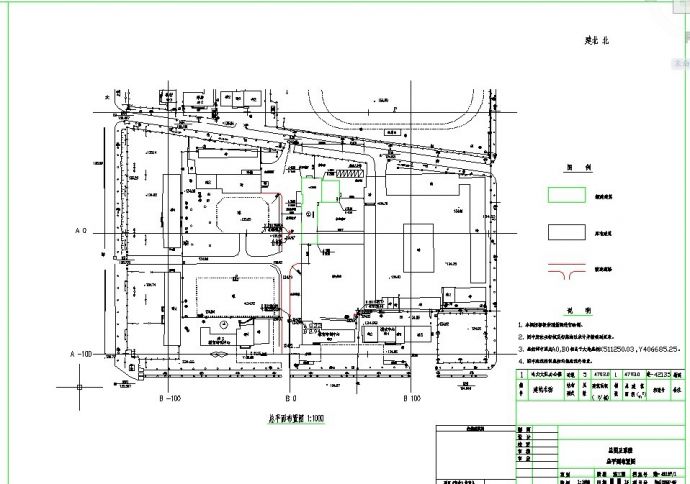泉州市某商业街1万平米五层框架结构商务大酒店建筑设计CAD图纸_图1