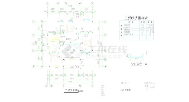 欧式别墅农村自建房建筑 详图-图二