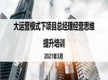 硕丰控股大运营模式下项目总经理经营思维提升培训（2021年版）图片1