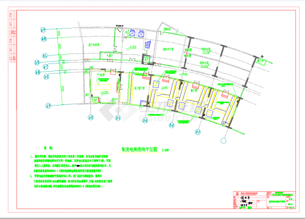 云南十五层框架结构酒店建筑工程项目施工图-强电CAD图纸-图二