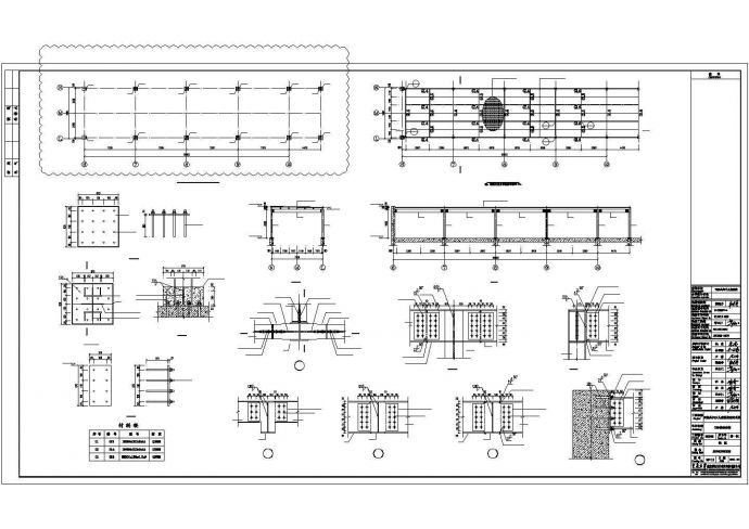 某地区大型妇儿院改造钢结构CAD图纸.dwg_图1