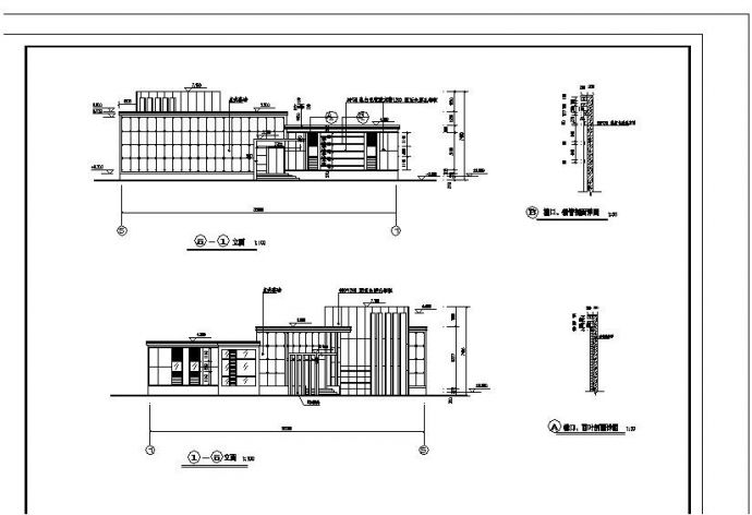 南京国电南自会所CAD设计图_图1