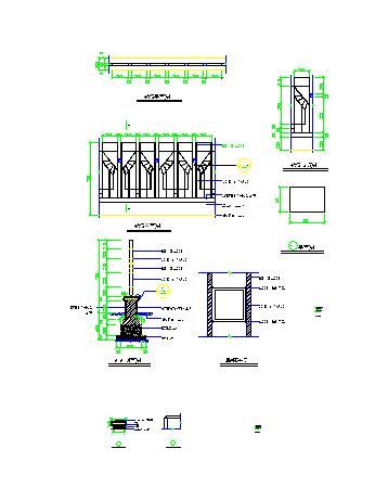 F011015组栏杆+围墙CAD图块资料合集.dwg-图一