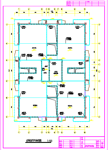 某地区高层商住楼防雷设计详图_图1