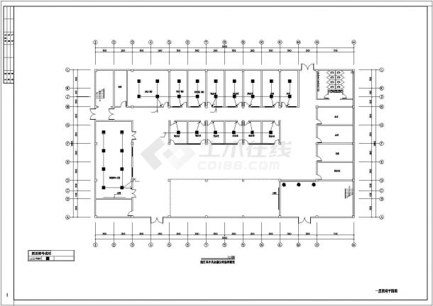行政服务大厅电气图设计低版本-图二