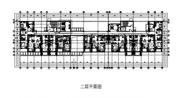 上海某老年公寓10栋空调配电电气施工图-图二