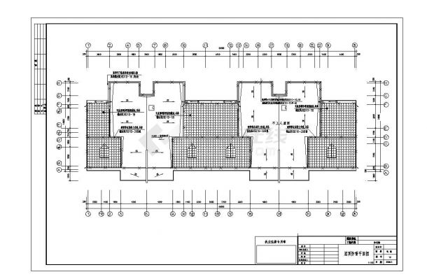 商住宅楼电气CAD施工图-图一
