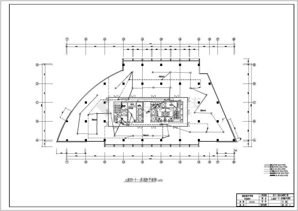 某城市高层办公建筑弱电系统设计详图-图二