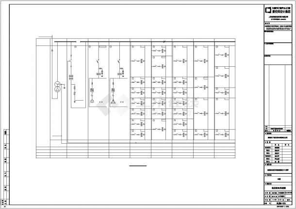 某地区现代化物流配送配送中心常温仓库电气施工CAD图纸-图二