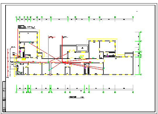 幼儿园电气施工CAD图_图1
