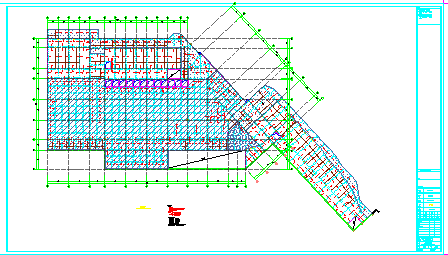 某高层框架剪力墙住宅示范区商业结构施工图_图1