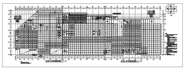 地铁站大厅综合体地下室施工图-图二