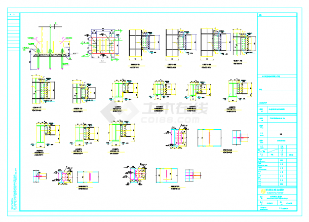 市西路钢结构工程钢结构结构计算书及结构图-图二