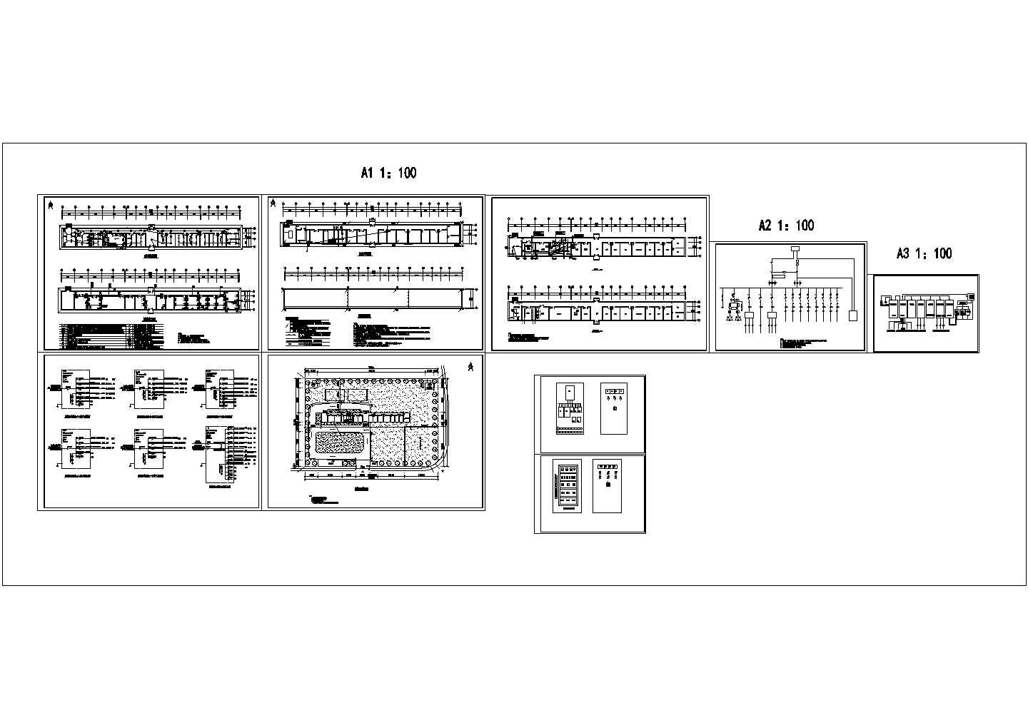 5000吨水厂电气施工图