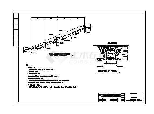 北山泵站扩容改造工程结构平面图-图二
