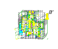 大型超高框核心筒3-4住宅地块单体建筑给排水施工图-图二