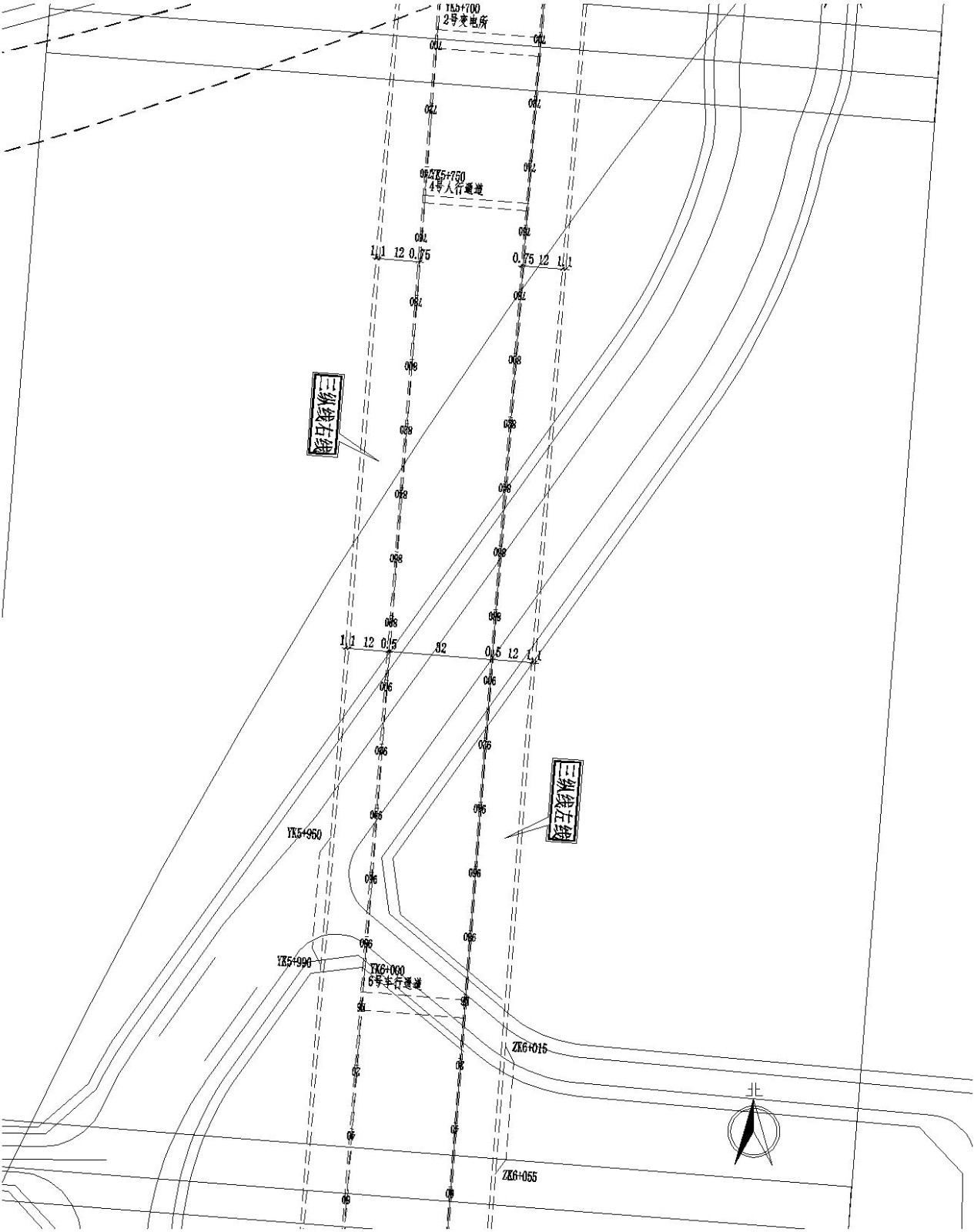 H-A隧道消防平面设计图