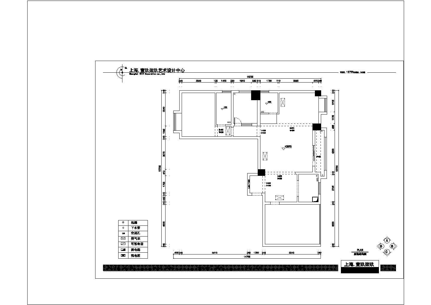 后现代3室2厅2卫新风格别墅规划图