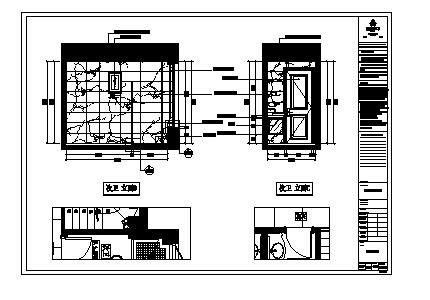 龙富融信大卫城家装设计完整施工平面图-图一