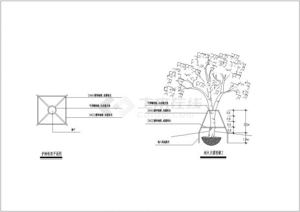 某大型房地产楼盘项目景观种植绿化设计cad全套施工图(含种植说明，含效果图)-图一