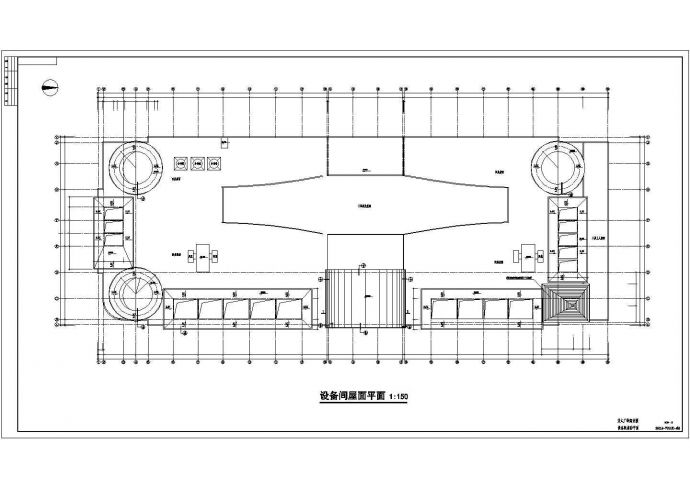 某四层砖混结构大型商场设计cad全套建施图（标注详细）_图1