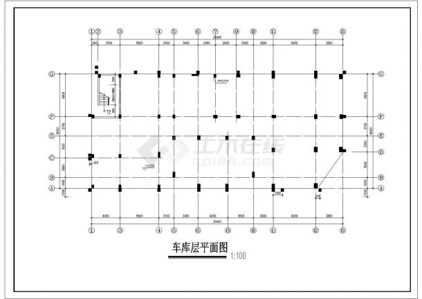 某框架结构高层住宅楼设计cad全套建筑施工图（甲级院设计，20张图）-图一