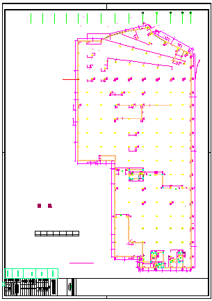 某地区国家级数字博物馆地下室结构施工CAD图纸-图二