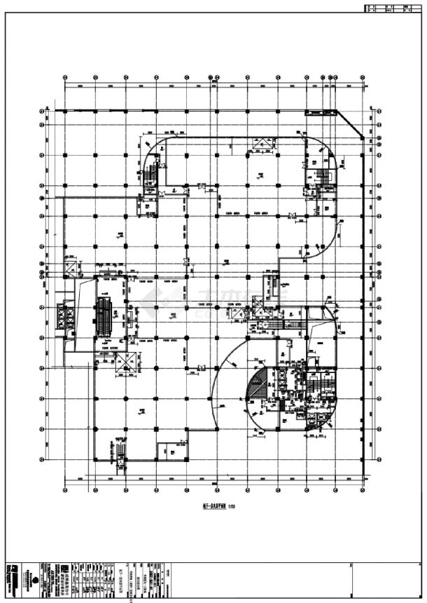 华润置地·万象城商业综合楼地下平面图CAD图.dwg-图一