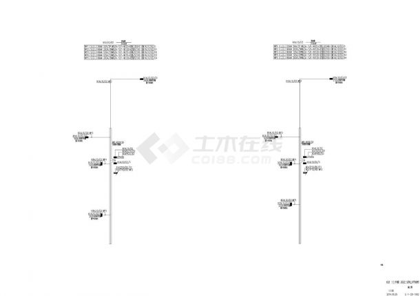 E-1-20-1002 北区10号楼二层及三层电力平面CAD图.dwg-图一