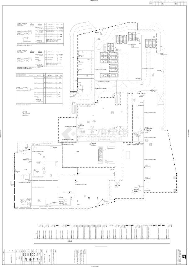 温德姆酒店2层1接待中心餐厅建筑结构水暖电设计施工图-图一